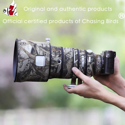 CHASING BIRDS camouflage lens coat for Fuji XF 200 F2 R waterproof and rainproof lens protective cover fujifilm xf 200 lens camo