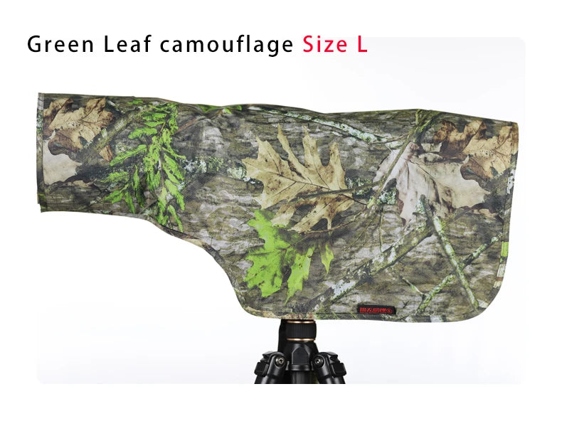 CHASING BIRDS Lens long focal lens rain coat camouflage and waterproof rain cover for camera and lenses Sunscreen and UV protect