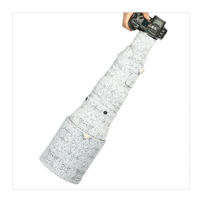 CHASING BIRDS camouflage lens coat for CANON EF 500mm L IS USM waterproof and rainproof elasticity lens protective cover