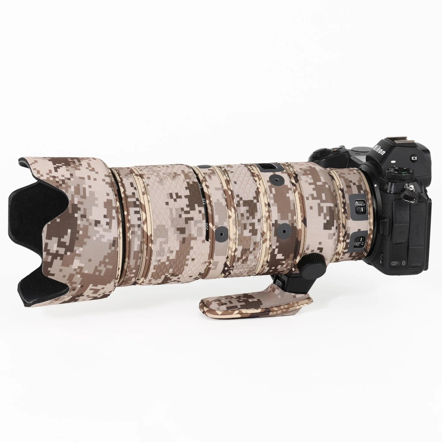 CHASING BIRDS camouflage lens coat for NIKON Z 70-200mm F2.8 VR S waterproof and rainproof protective cover z 70200 lens cover
