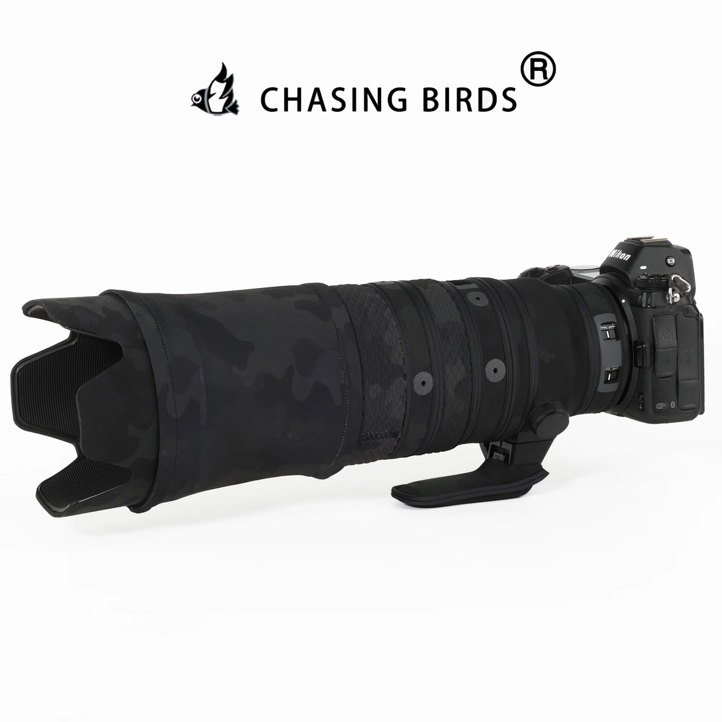 CHASING BIRDS camouflage lens coat for NIKON Z 100-400mm F4.5-5.6 VR S waterproof and rainproof protective cover nikon Z 100400