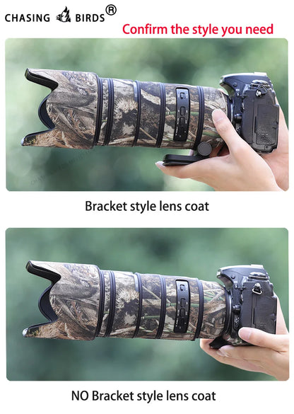 CHASING BIRDS camouflage lens coat for TAMRON SP 70 200 F2.8 G2 waterproof and rainproof lens protective cover tamron 70-200mm