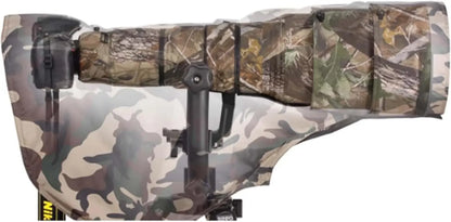 ROLANPRO Rain Cover Raincoat for Telephoto Lens Rain Cover/Lens Raincoat Army Green Camouflage Guns Clothing XL L M S XS XXS