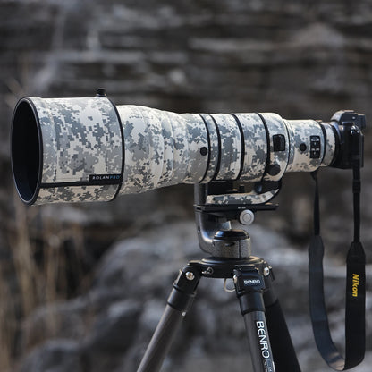 ROLANPRO Waterproof Lens Coat for Nikon Z 600mm F4 TC VR S Rain Cover Lens Protective Cover Guns Case Nikon z 600 f4 Camouflage