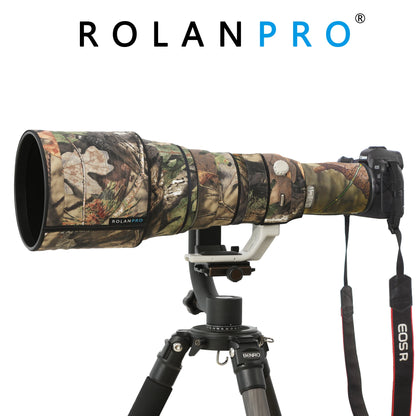 ROLANPRO Waterproof Lens Camouflage Coat for Canon RF 800mm F5.6 L IS USM Lens Protective Sleeve Canon RF 800F5. 6 Cover Case