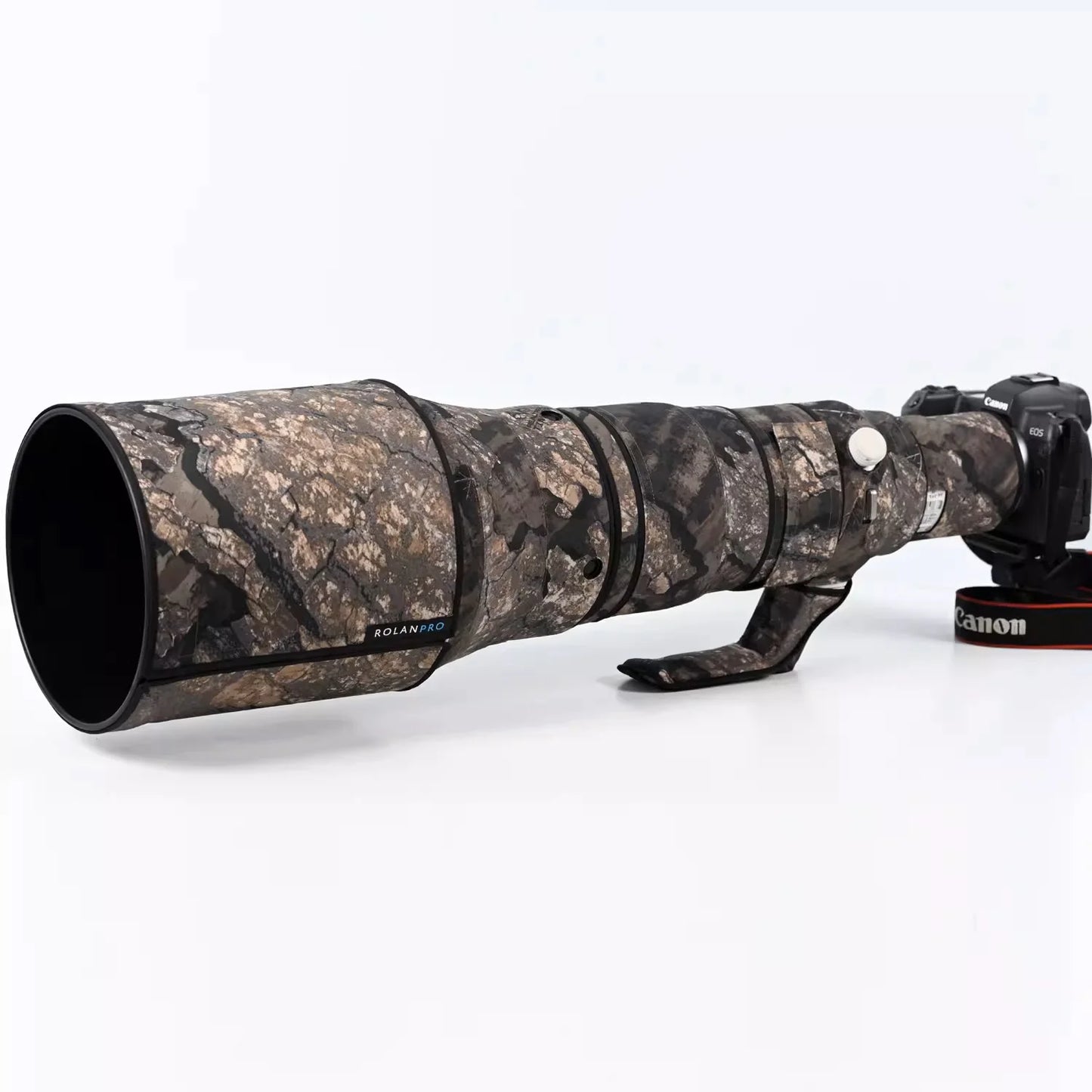 ROLANPRO Waterproof Lens Coat for Canon RF 800mm F5.6L IS USM Camouflage Lens Protective Sleeve Canon RF 800mm Guns Cover Case