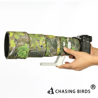 CHASING BIRDS Camouflage Lens Coat for Fujifilm XF 500mm F5.6 R LM OIS WR elastic Waterproof and Rainproof xf 500 Lens cover