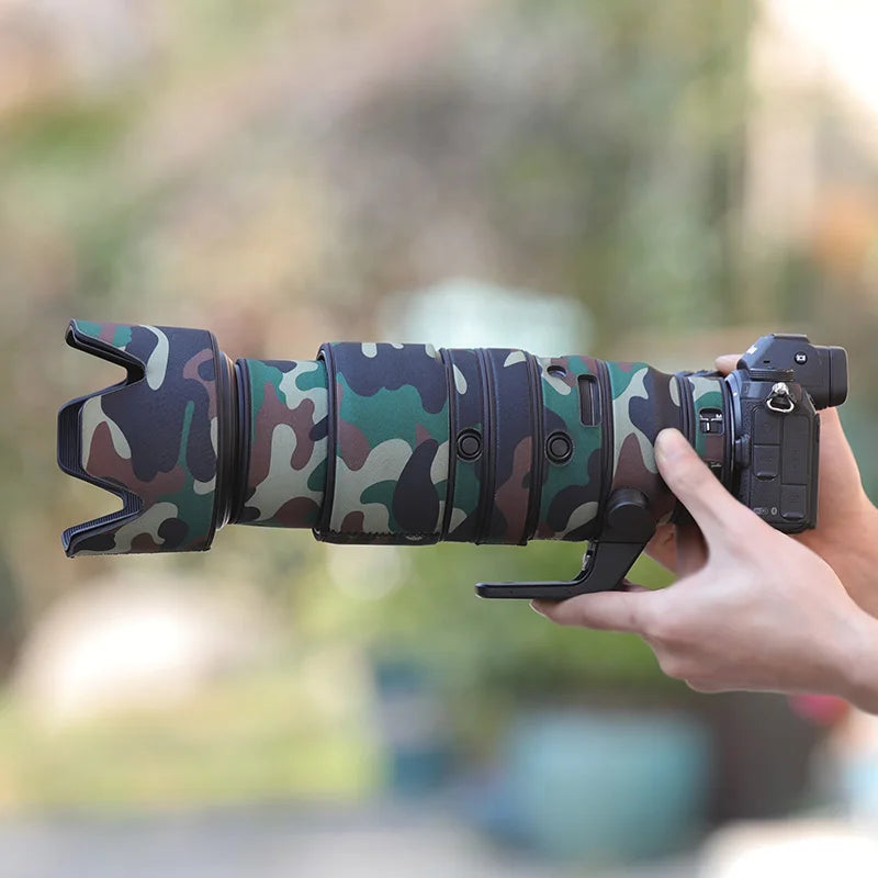 CHASING BIRDS camouflage lens coat for NIKON Z 100-400mm F4.5-5.6 VR S waterproof and rainproof protective cover nikon Z 100400