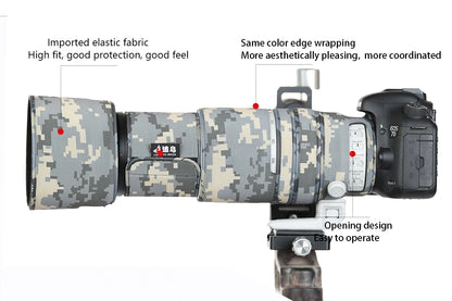 CHASING BIRDS camouflage lens coat for CANON EF 100-400mm L IS II USM waterproof and rainproof 100400 protective lens cover