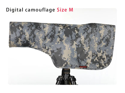 CHASING BIRDS Lens long focal lens rain coat camouflage and waterproof rain cover for camera and lenses Sunscreen and UV protect