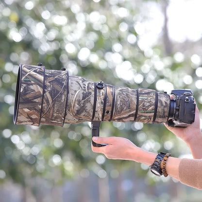 Chasing birds camouflage lens coat for NIKON AF-s 400 F2.8 G waterproof and rainproof lens protective cover nikon 400 lens cover