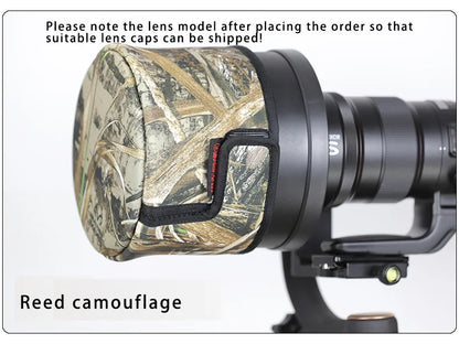 CHASING BIRDS lens cap lens camouflage waterproof shot cap for CANON NIKON lens hood rainproof camo lens cap