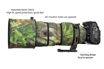 Chasing birds camouflage lens coat for NIKON AFs 300 F2.8 G II ED VR waterproof and rainproof lens protective cover lens cover