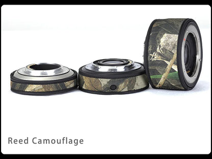 CHASING BIRDS camouflage lens coat for OLYMPUS teleconverter TC EC MC 1.4X 2.0X waterproof and rainproof lens protective cover
