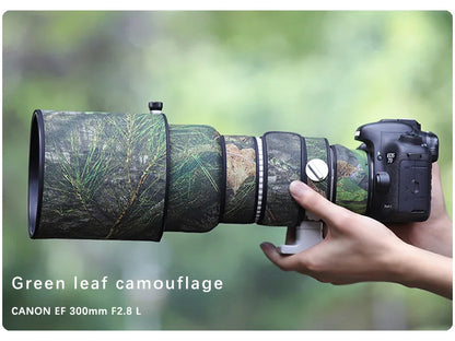 Chasing birds camouflage lens coat for CANON EF 300 mm F2.8 L waterproof and rainproof lens protective cover ef 300 L lens cover