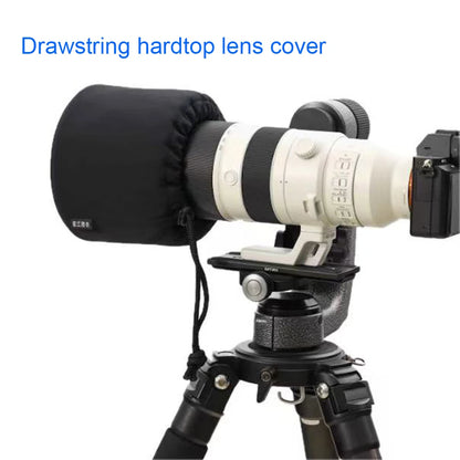 ROLANPRO Lens Hood Cap Folding Hood for Sony 400-800 mm F6.3-8 G OSS Telephoto Lens Storage Bag Drawstring Hardtop lens cover