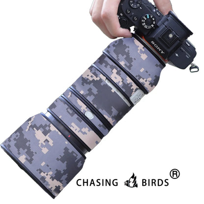 CHASING BIRDS camouflage lens coat for SONY FE 70-200 mm F4 G OSS waterproof and rainproof lens protective cover