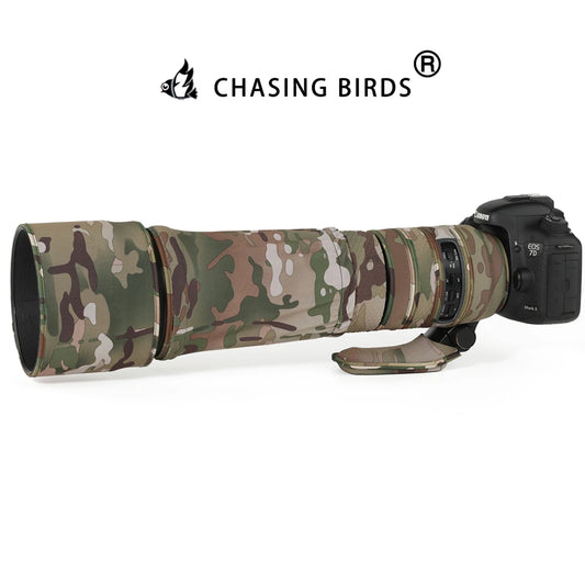 CHASING BIRDS Lens Camouflage Waterproof Coat for TAMRON SP 150-600 mm F5-6.3 Di VC USD A011 Rainproof Lens Protective Cover