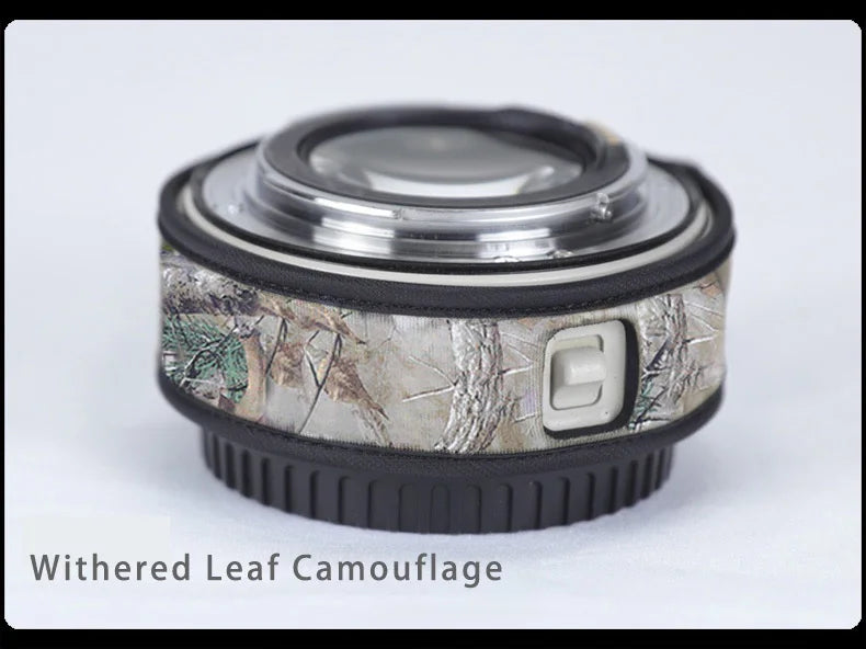 Chasing birds camouflage lens coat for CANON RF teleconverter TC 1.4X 2.0X waterproof and rainproof lens protective cover