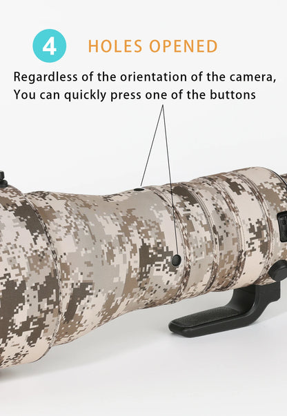 CHASING BIRDS camouflage lens coat for CANON EF 600mm F4 L IS III USM waterproof and rainproof lens protective cover