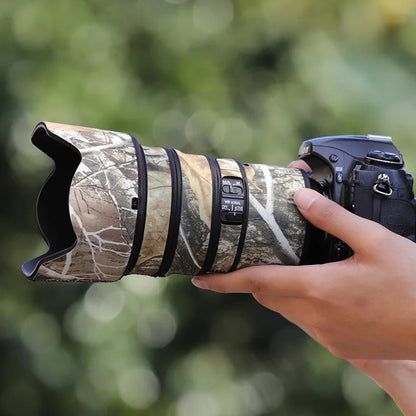 Chasing birds lens coat for NIKON AF-S 24-70mm F2.8 E ED VR waterproof and rainproof camo lens coat protective cover nikon 2470