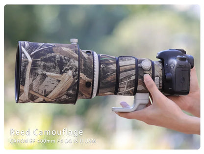 CHASING BIRDS camouflage lens coat for CANON EF 400mm F4 DO II USM waterproof and rainproof elasticity lens protective cover