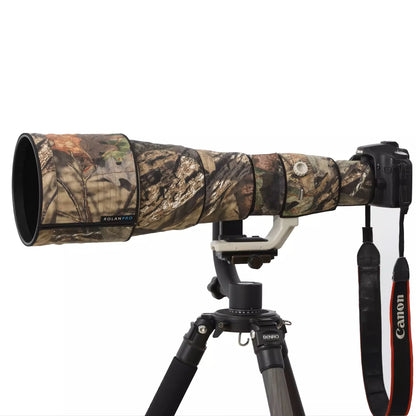 ROLANPRO Lens Camouflage Cover for Canon EF 600mm f/4 L IS USM Lens Anti Shake I Coat Rain Cover Lens Sleeve Guns Case