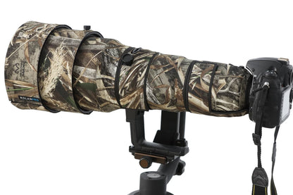 ROLANPRO Lens Camouflage Camera Coat Rain Cover for Nikon AF-S 400mm F2.8G ED VR Lens Protective Case Guns Sleeve