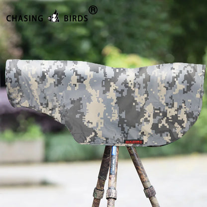 CHASING BIRDS rain coat for CANON 500mm 600mm 800mm camouflage and waterproof rain cover Sunscreen and UV protect size L