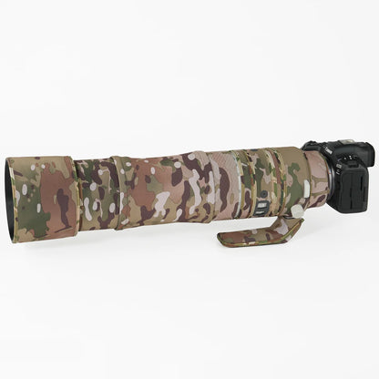 CHASING BIRDS camouflage lens coat for CANON RF 200 800 mm F 6.3-9 IS USM elastic waterproof and rainproof lens protective cover
