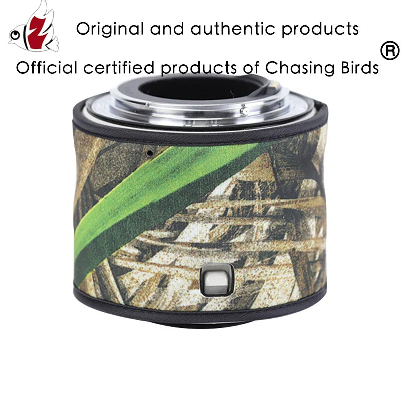 Chasing birds camouflage lens coat for CANON RF teleconverter TC 1.4X 2.0X waterproof and rainproof lens protective cover