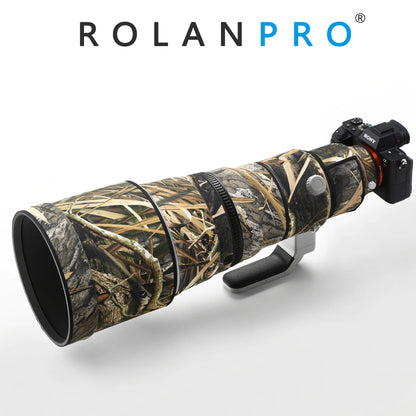 ROLANPRO Waterproof Lens Coat for Sony FE 400mm F2.8 GM OSS Lens Cover SEL400F28 Lens Protective Sleeve Guns Cloth Raincover