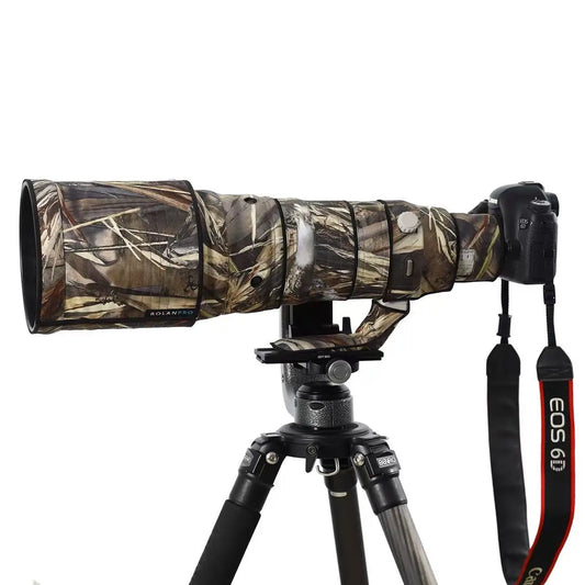 ROLANPRO Lens Coat for Canon EF 500mm F/4 L IS II USM Camouflage Lens Cover Lens Protective Sleeve Guns Case Canon 500mm