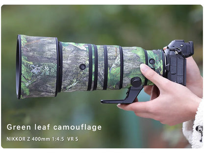 CHASING BIRDS camouflage lens coat for NIKON  Z 400mm F/4.5 VR S waterproof and rainproof lens protective cover nikon lens cover