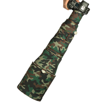 CHASING BIRDS camouflage lens coat for CANON RF 800mm F5.6 L IS USM elastic waterproof and rainproof lens protective cover