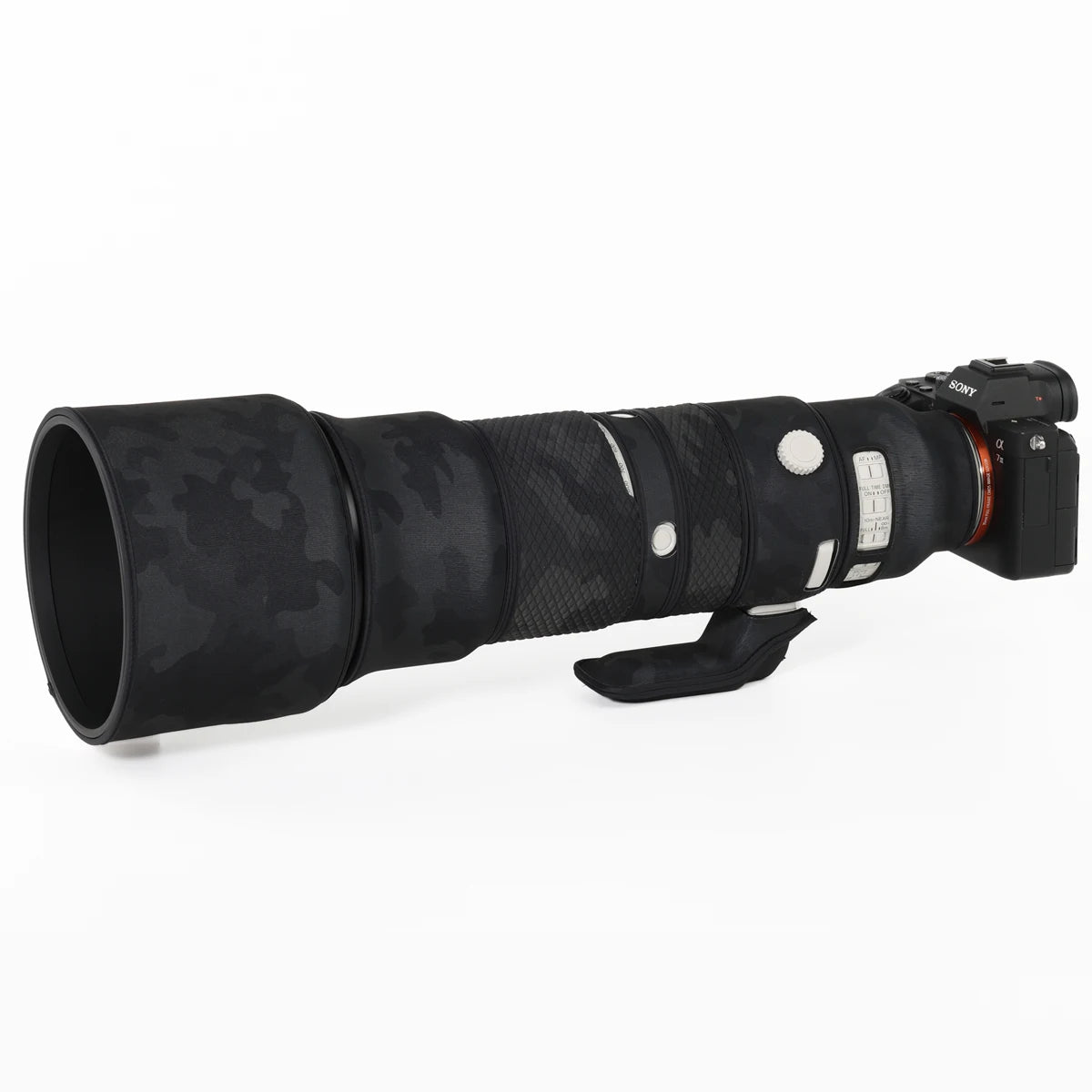 CHASING BIRDS Camouflage Waterproof Lens Coat for Sony FE 200-600mm F5.6-6.3 G OSS Rainproof Lens Protective Cover SEL 200600