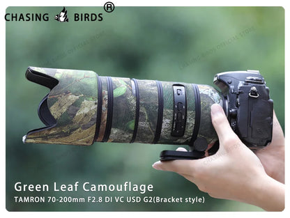 CHASING BIRDS camouflage lens coat for TAMRON SP 70 200 F2.8 G2 waterproof and rainproof lens protective cover tamron 70-200mm
