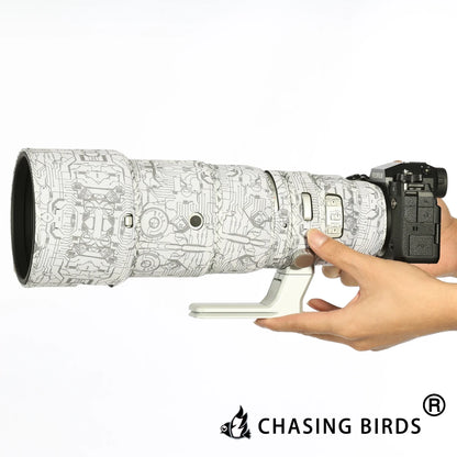 CHASING BIRDS Camouflage Lens Coat for Fujifilm XF 500mm F5.6 R LM OIS WR elastic Waterproof and Rainproof xf 500 Lens cover