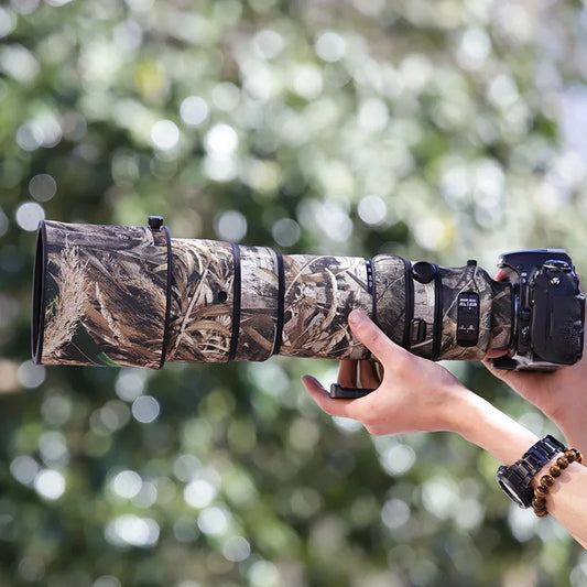Chasing birds camouflage lens coat for NIKON AFS 200 400 F4 G II ED VR waterproof and rainproof lens protective cover lens cover