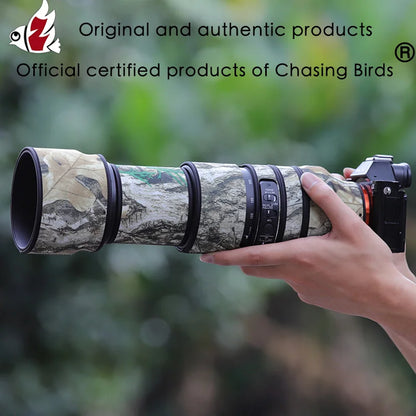 CHASING BIRDS Camouflage Lens Coat for SIGMA 100-400mm F5-6.3 DG DN OS for SONY E-mount Waterproof and Rainproof Len Protective