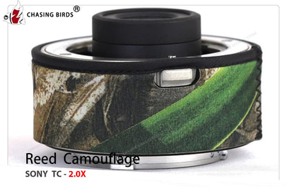 CHASING BIRDS camouflage lens coat for SONY teleconverter TC 1.4X 2.0X waterproof and rainproof lens protective cover