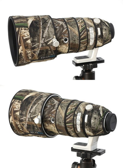 ROLANPRO Waterproof Lens Coat for Fujifilm FUJINON XF200mm F2 R LM OIS WR Lens Protective Sleeve FUJI XF200mm Lens Cover Case