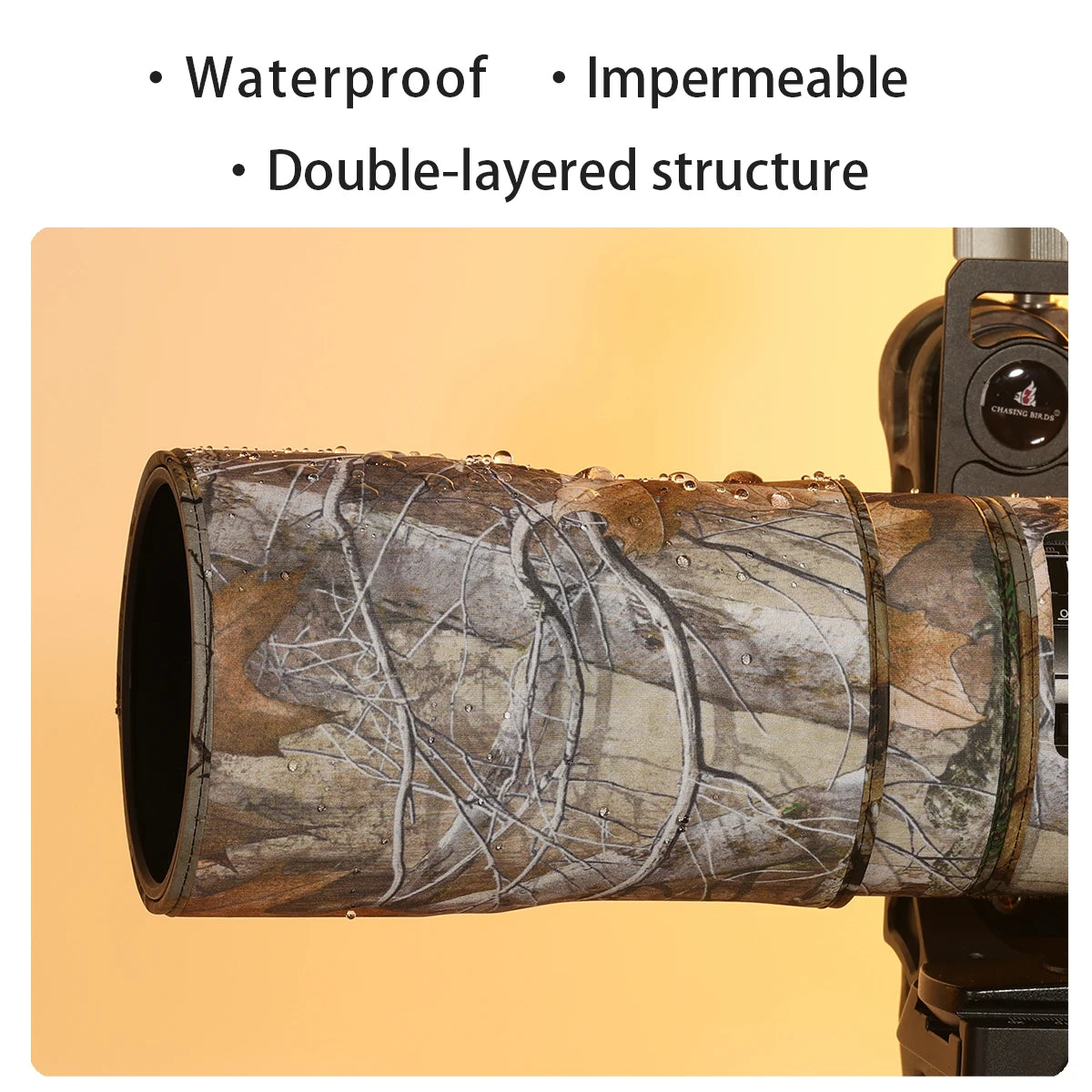 CHASING BIRDS camouflage lens coat for OLYMPUS 300mm F4 Pro waterproof and rainproof lens protective cover olympus 300f4 len