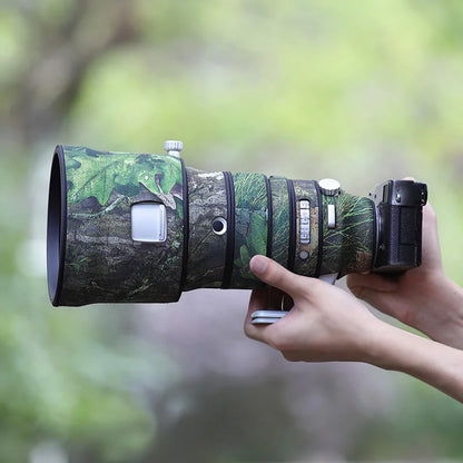 CHASING BIRDS camouflage lens coat for Fuji XF 200 F2 R waterproof and rainproof lens protective cover fujifilm xf 200 lens camo