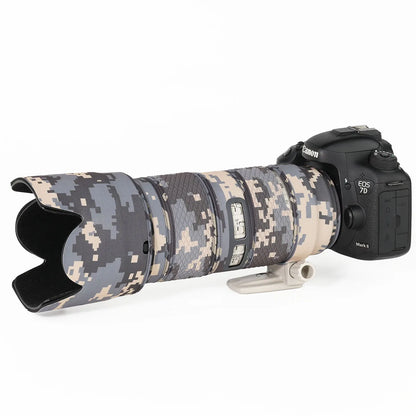 CHASING BIRDS camouflage lens coat for CANON EF 70 200 mm F2.8 L IS II or III USM waterproof and rainproof lens protective cover