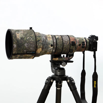 ROLANPRO Waterproof Lens Coat for Nikon Z 400mm F2.8 TC VR S Lens Protective Cover Case nikon Z400 2.8 Sleeve Raincover Camo