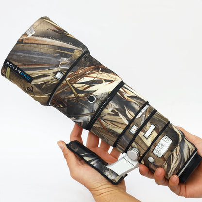 ROLANPRO Waterproof Lens Coat for FUJI FUJINON XF 500mm F5.6R LM OIS WR Camouflage Lens Cover Guns Case Lens ProtectiveSleeve