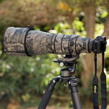 ROLANPRO Waterproof Lens Coat for Nikon Z 600mm F4 TC VR S Rain Cover Lens Protective Cover Guns Case Nikon z 600 f4 Camouflage