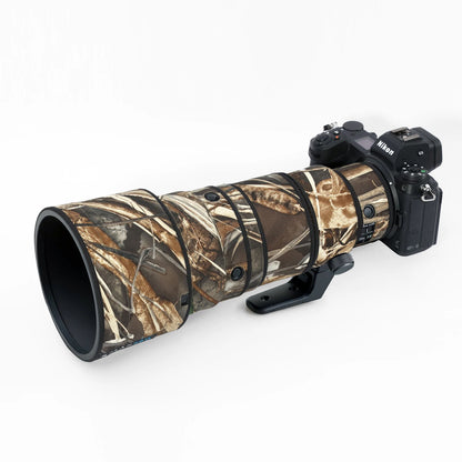 ROLANPRO Waterproof Lens Camo Coat for Nikon Z 400mm f4.5 VR S Rain Cover Lens Protective Cover  Z400 F/4.5 Rain Cover Guns Case