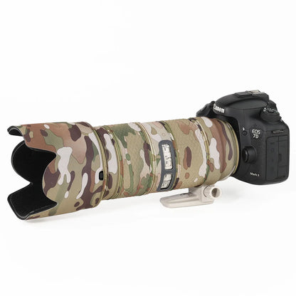 CHASING BIRDS camouflage lens coat for CANON EF 70 200 mm F2.8 L IS II or III USM waterproof and rainproof lens protective cover